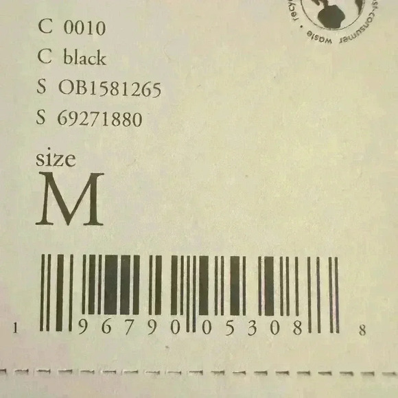 Free People Santa Clara Thermal Black NWT MSRP $78 - Picture 8 of 9